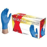 Ammex X3 Ultra Nitrile Gloves