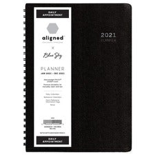 Blue Sky Aligned Daily Appointment Planner