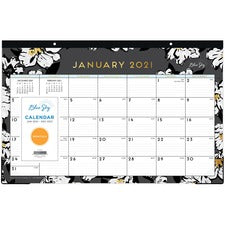 Blue Sky Premium Calendar Desk Pad