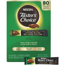 Nestle Decaffeinated House Blend Coffee Singles