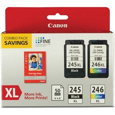 Canon PG-245 / CL-246 Ink Cartridge - Multicolor