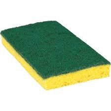 Americo Scrubber Sponge, Green