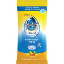 Pledge Clean It Multisurface Wipes