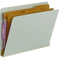 Smead Classification Folders with SafeSHIELD Fasteners