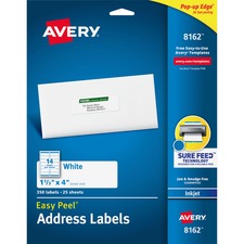 Avery&reg; Easy Peel Address Labels - Sure Feed