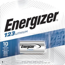 Energizer 123 Batteries, 1 Pack