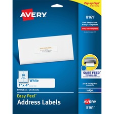 Avery&reg; Easy Peel Address Labels - Sure Feed