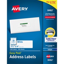 Avery&reg; Easy Peel Address Labels - Sure Feed