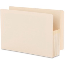 Smead End Tab File Pockets with Reinforced Tab