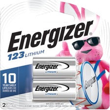 Energizer 123 Batteries, 2 Pack