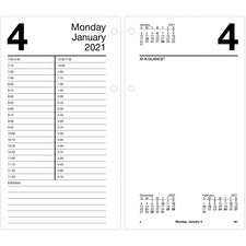 At-A-Glance Large Daily Desk Calendar Refill