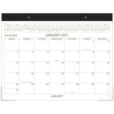 At-A-Glance Two-Color Monthly Desk Pad