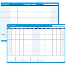At-A-Glance 30/60 Day Undated Horizontal Wall Planner