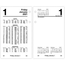 At-A-Glance Financial Daily Desk Calendar Refill