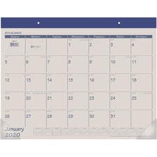 At-A-Glance Fashion Color Monthly Desk Pad