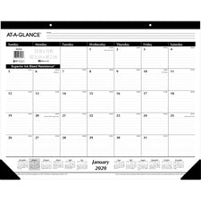 At-A-Glance Classic Monthly Desk Pad