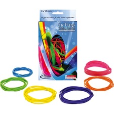 Alliance Rubber Brites 07706 Pic Pac - Non-Latex Colored Elastic Bands - Various Sizes - 6 Most Popular Sizes