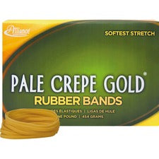 Alliance Rubber 20325 Pale Crepe Gold Rubber Bands - Size #32