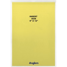 Anglers Sturdi-Kleer Vinyl Envelopes with Flaps