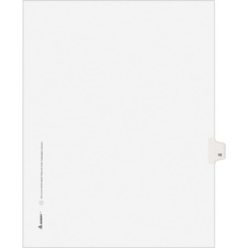 Avery&reg; Individual Legal Exhibit Dividers - Avery Style