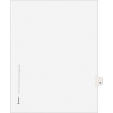 Avery&reg; Individual Legal Exhibit Dividers - Avery Style