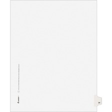 Avery&reg; Individual Legal Exhibit Dividers - Avery Style