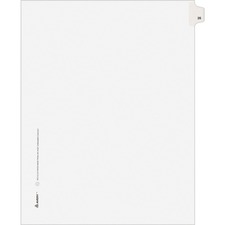 Avery&reg; Individual Legal Exhibit Dividers - Avery Style