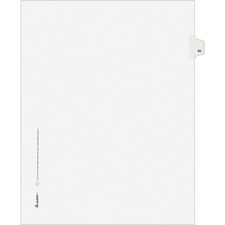 Avery&reg; Individual Legal Exhibit Dividers - Avery Style