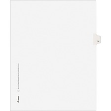 Avery&reg; Individual Legal Exhibit Dividers - Avery Style