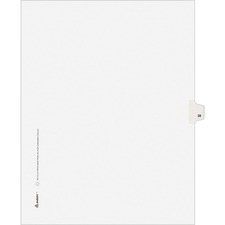 Avery&reg; Individual Legal Exhibit Dividers - Avery Style