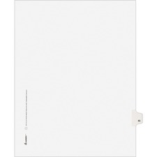 Avery&reg; Individual Legal Exhibit Dividers - Avery Style