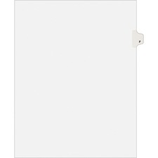 Avery&reg; Individual Legal Exhibit Dividers - Avery Style