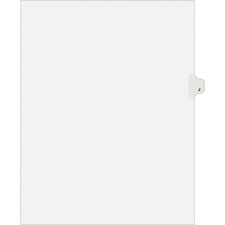 Avery® Individual Legal Exhibit Dividers - Avery Style