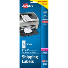 Avery&reg; Mini-Sheets Shipping Labels