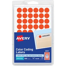 Avery&reg; Color-Coding Labels