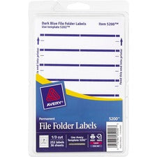 Avery&reg; Permanent File Folder Labels