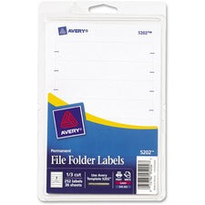 Avery® Permanent File Folder Labels