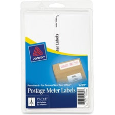 Avery® Postage Meter Labels for Personal Post Office