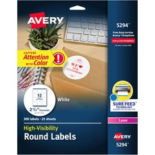 Avery&reg; High-Visibility Labels