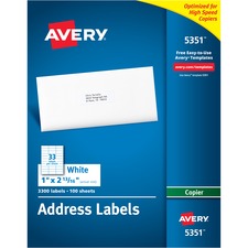 Avery® Address Labels for Copiers