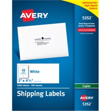 Avery® Shipping Labels for Copiers
