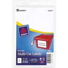 Avery® Removable ID Labels