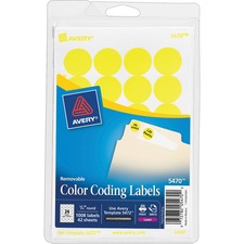 Avery&reg; Color-Coding Labels