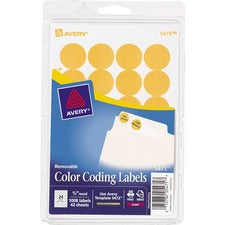 Avery&reg; Color-Coding Labels