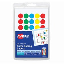 Avery® See-Through Color Dots