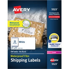 Avery® WeatherProof Mailing Labels - TrueBlock