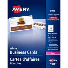 Avery&reg; Laser Print Business Card