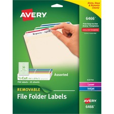 Avery® File Folder Labels - Sure Feed