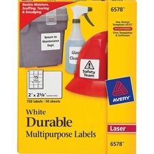 Avery&reg; Durable ID Labels