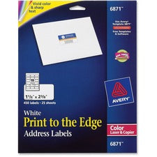 Avery&reg; Address Labels - Sure Feed Technology - Print-to-the-Edge